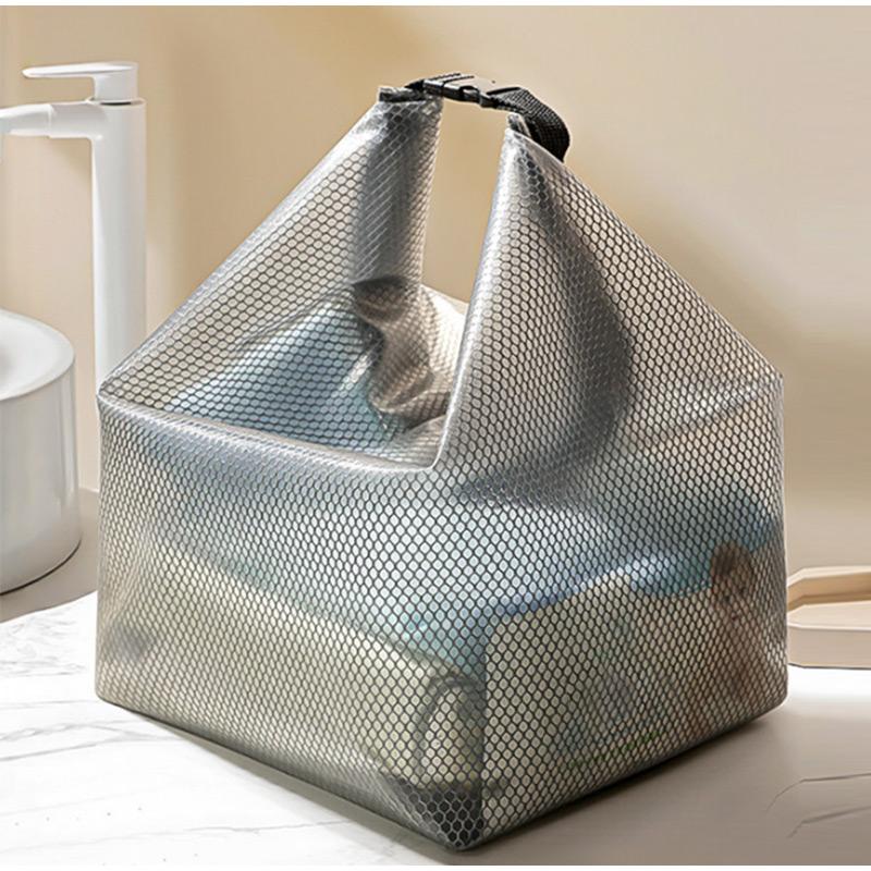1PC/2PCS Travel Makeup Storage Bags Large Capacity, Waterproof, Hand-Held, Suitable For Outdoor Swimming fitness And Carrying