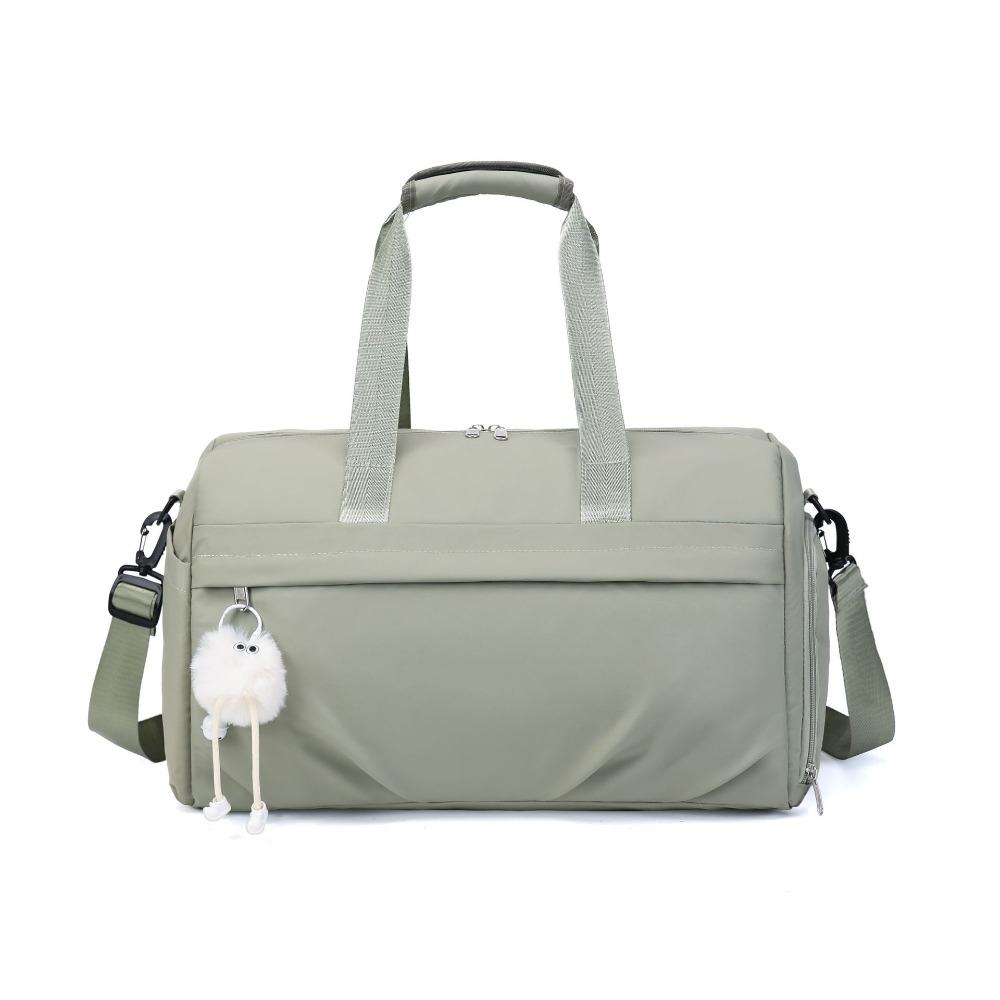 Women's fashion sports training fitness yoga bag short outing simple and lightweight portable pull rod travel bag