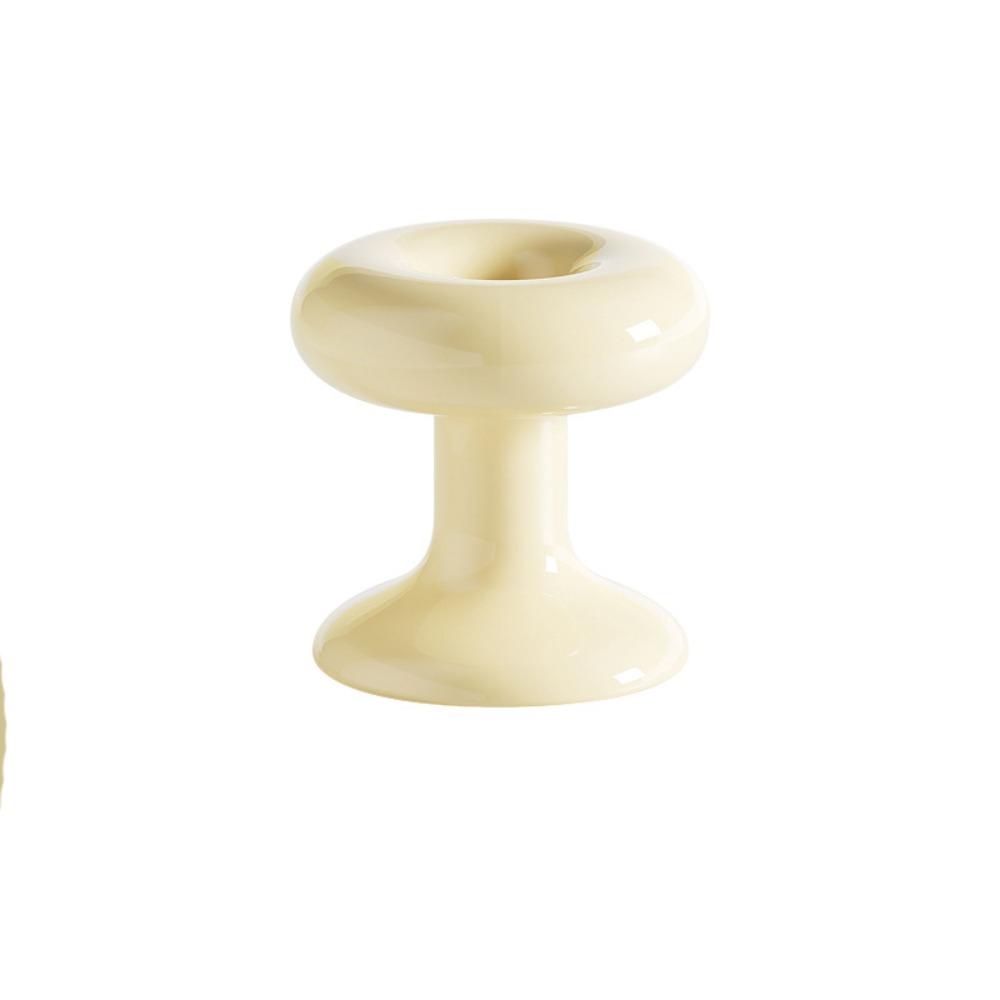 Creative Donut Toilet Press Button Adhesive Nail Protector Toilet Tank Press Button Multifunctional Toilet Flush Top Button жёлтый
