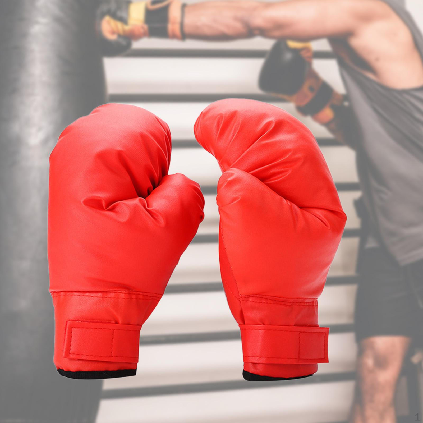 

Боксерские перчатки для тренировок красный