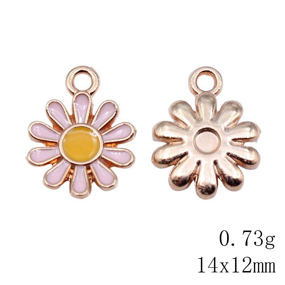 Thanksgiving Day Charms Jewelry Plant Flower Enamel Charms Pendant Ornaments For Home Cell Phone Pendant
