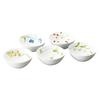 Bowls (Set of 5) 14cm, 490cc, Azuma No Michi (Road To the Earth) Microwave and Dishwasher Safe, Fine Porcelain, F5306L/1654-15