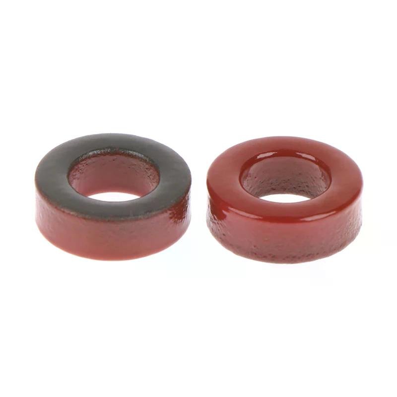 5pcs Cores Ferrite Toroid Core  Micro Metal Small Magnetic Ring Low Permeability Magnetic Ring High Frequency Inductance Core