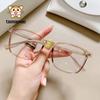 Korean Style Anti-Blue Light Spectacle Frames - Unisex, High-End & Versatile for Bare Face