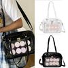 Damska Przezroczysta Torebka na Ramię DIY Ita Bag Dziewczęca Urocza Torebka Crossbody do Szkoły