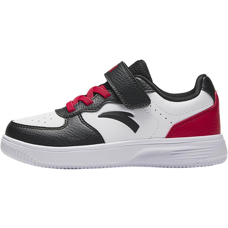 Anta Kids Synthetic Leather Trendy Fashion Comfortable Versatile Lightweight Shock Absorption Low Top Kids Skate Shoes Kids Skate Shoes A12449988-3