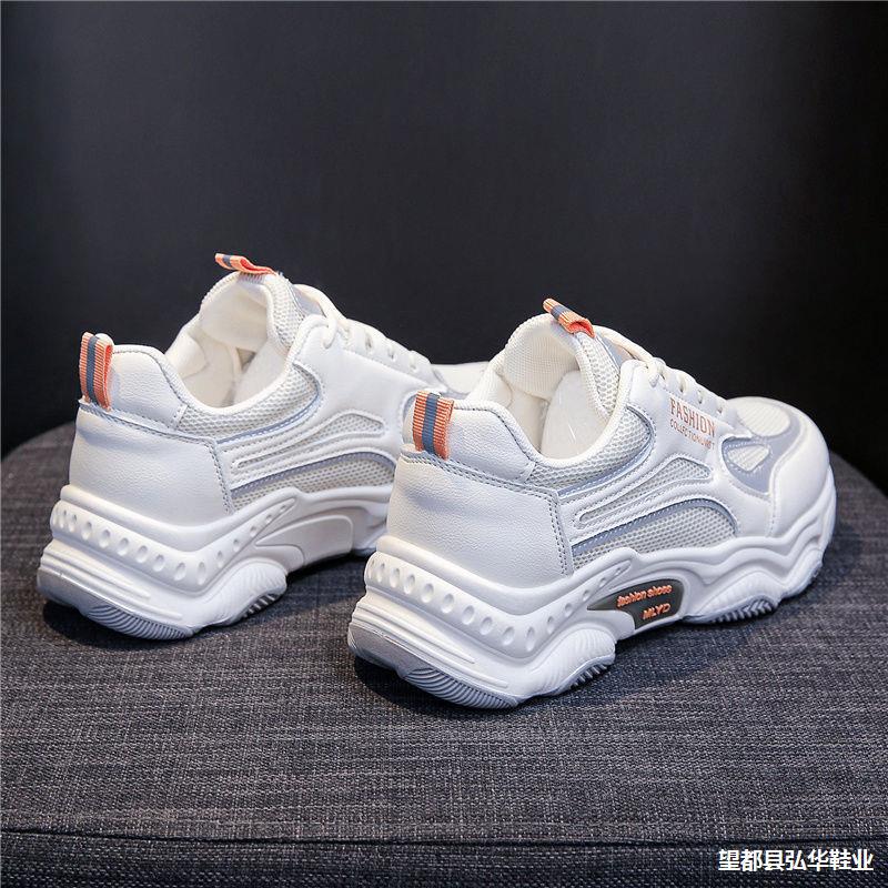 Frühling und Herbst Neue Mesh Casual Sneaker Daddy Schuhe Leicht und Atmungsaktiv Mode Weiche Sohlen Leicht und Bequem Damenschuhe