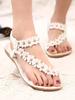 Fashion Women Sandals Summer Style Bling Bowtie Fashion Peep Toe Jelly Shoes Sandal Flat Shoes Woman 3 Colors