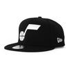 [New Era] 9FIFTY Snapback Cap [NBA WESTERN CONFERENCE TEAM-BASIC SNAPBACK CAP] Hat Cap 950 Black (Utah Jazz) [Used]
