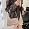 Vintage Chic Damen Kleine Quadratische Tasche Stilvolle Minimalistische Pu Umhängetasche Für Den Täglichen Gebrauch