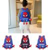 Spider Man 3d Pattern Kids Backpack With Breathable Nylon For Kindergarten And Elementary Use