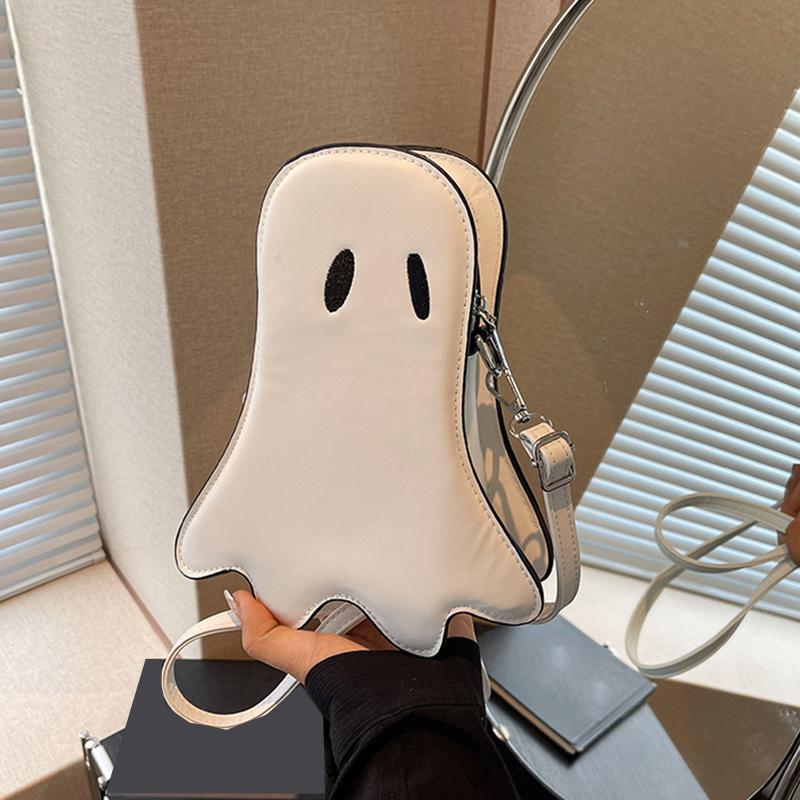 Halloween Bag Versatile Cartoon Crossbody Bags for Women Shoulder Bags Trend Designer Small Alien Ghost Bags for Girls KTY