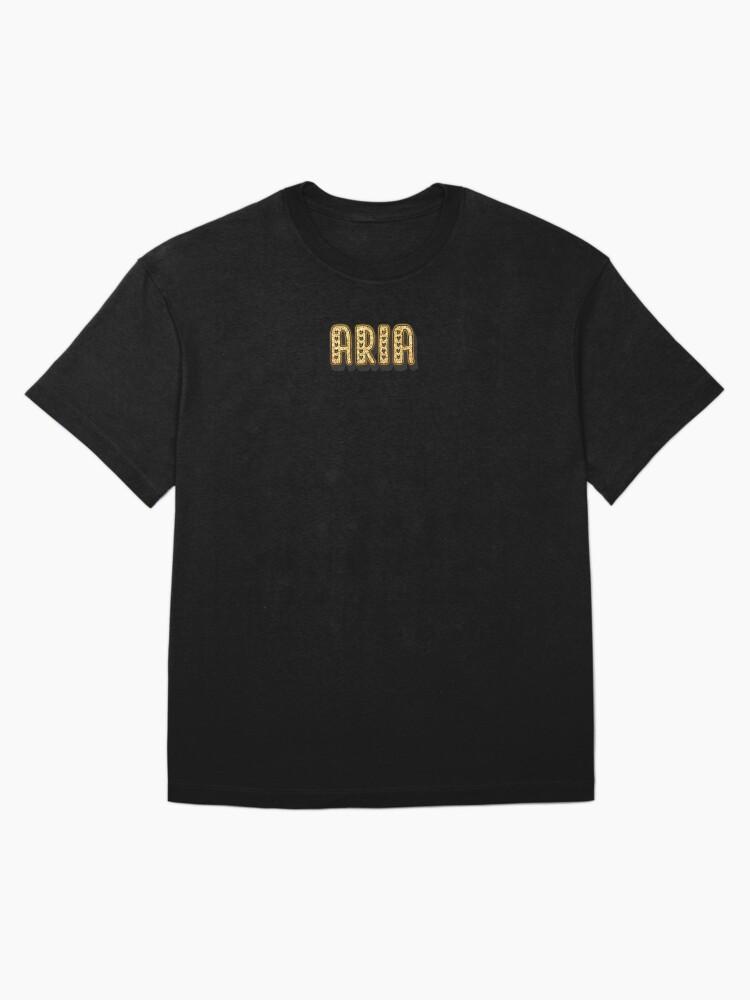 Aria Aria Personalized Name - Funny & Cool Custom Gift for Women Girls Oversized T-Shirt