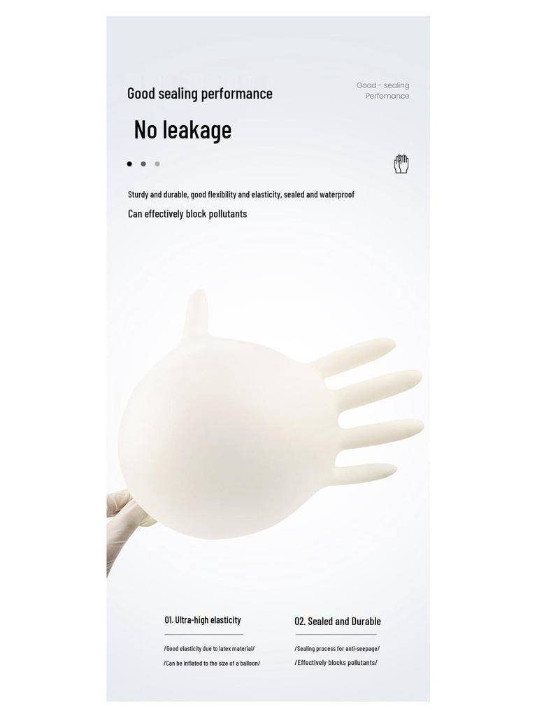 Maihan Disposable Thickened Latex Gloves