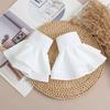 Ruffles Pleated Fake Sleeves Chiffon Fake Flared Sleeves Hand Wrist Cuffs  Blouse Wrist Warmers