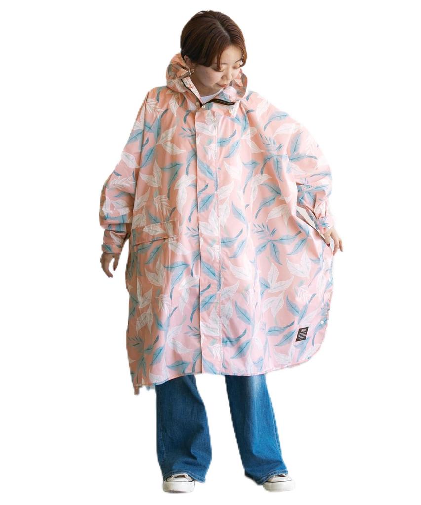 Kiu STANDARD RAIN PONCHO Rain Rain Heavy Water Storage Standard Rain Pale Polynesia Poncho, Protection, Rain, Typhoons, Raincoat, Poncho, Repellent,