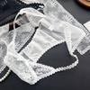 Ladies Spring Summer Sexy Mesh Lace Lace High Split Panties