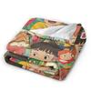 P-Ponyo Anime Film Blanket Super Soft Cozy  Throw Blankets for Couch 50x60 Inch Multi-size Quilt