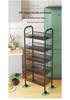 Movable Multi-Layer Kitchen & Bathroom Storage Rack for Fruits & Vegetables