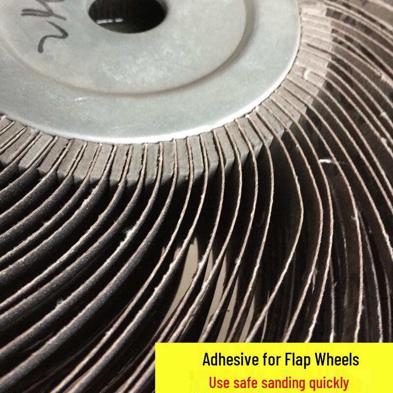 Ying Tang 120 Grit Abrasive Flap Wheel with Iron Cap