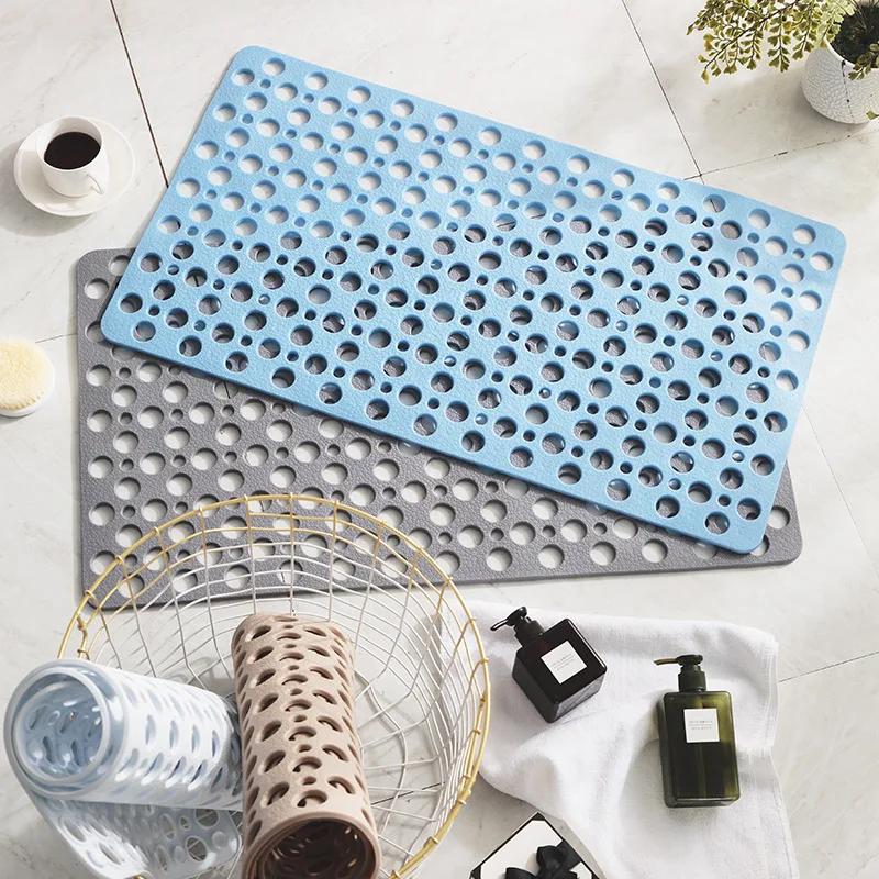 Japanese Shower Bath Mat, Environmental Protection, Tasteless, Toilet, Household, Bathtub, Hollow, Hydrophobic, Anti-Slip Pad