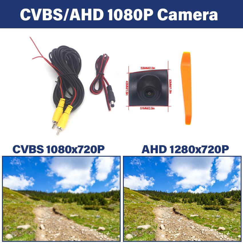 

Передняя камера ночного видения для BMW X5 F15 2015 2016 HD Водонепроницаемая CCD Высокое качество Безопасность вождения Расстояние 170° широкоугольный AHD 1280x720P