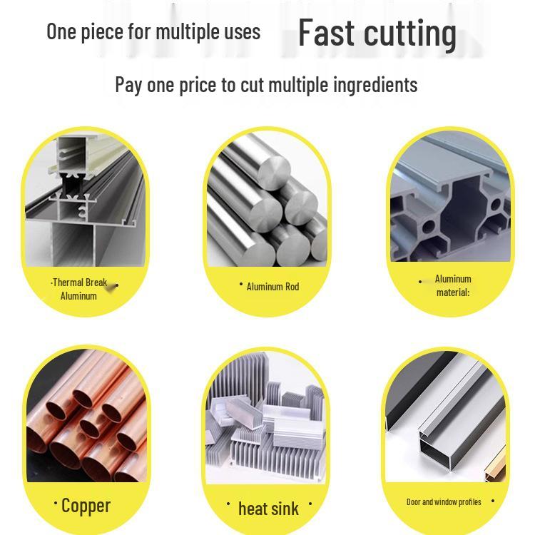 German Aluminum Alloy Circular Saw Blade, 120 Teeth, for Cutting Aluminum Profiles (305/405)