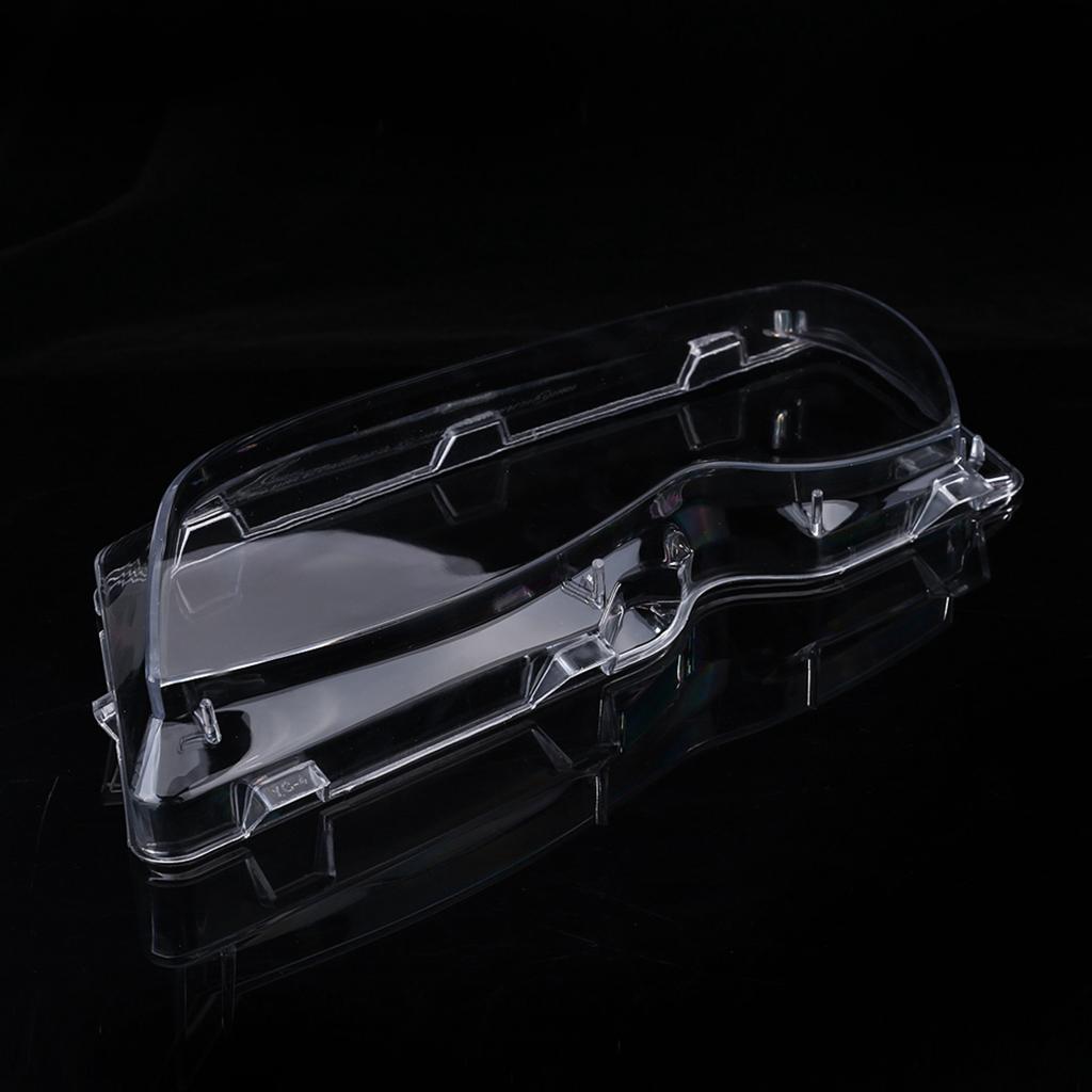 2pcs Car Headlight Clear Lens Cover for E46 4D 320i 325i 325xi 330i 330xi 02‑05 63126924043 63126924044