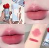 SHAQINUO Velvet Matte Lip Mud Soft Mist Mousse Lip Glaze Apple Long-lasting Non-sticky Makeup Cosmetics Lipstick