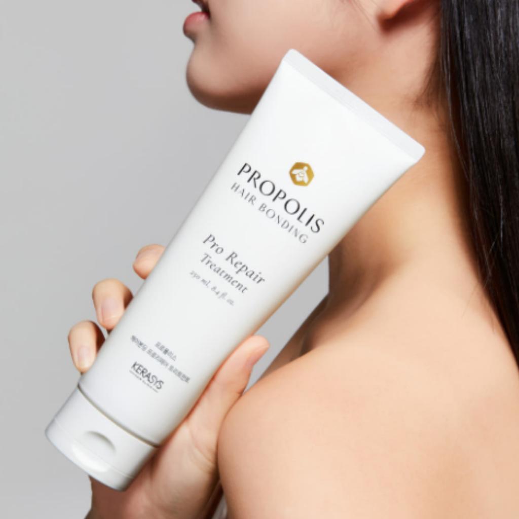 [Kerasys] Propolis Hair Bonding Shampoo 450ml ,Treatment 250ml