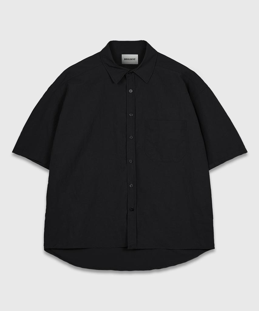 BILLIANT Wind Short Sleeve Shirt_Black