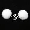 Fur Furry Ball Nipple Clips Adjustable Clamps Metal Breast Flirting Erotic Accessories Women Couples BDSM Bondage Game Sex Toys