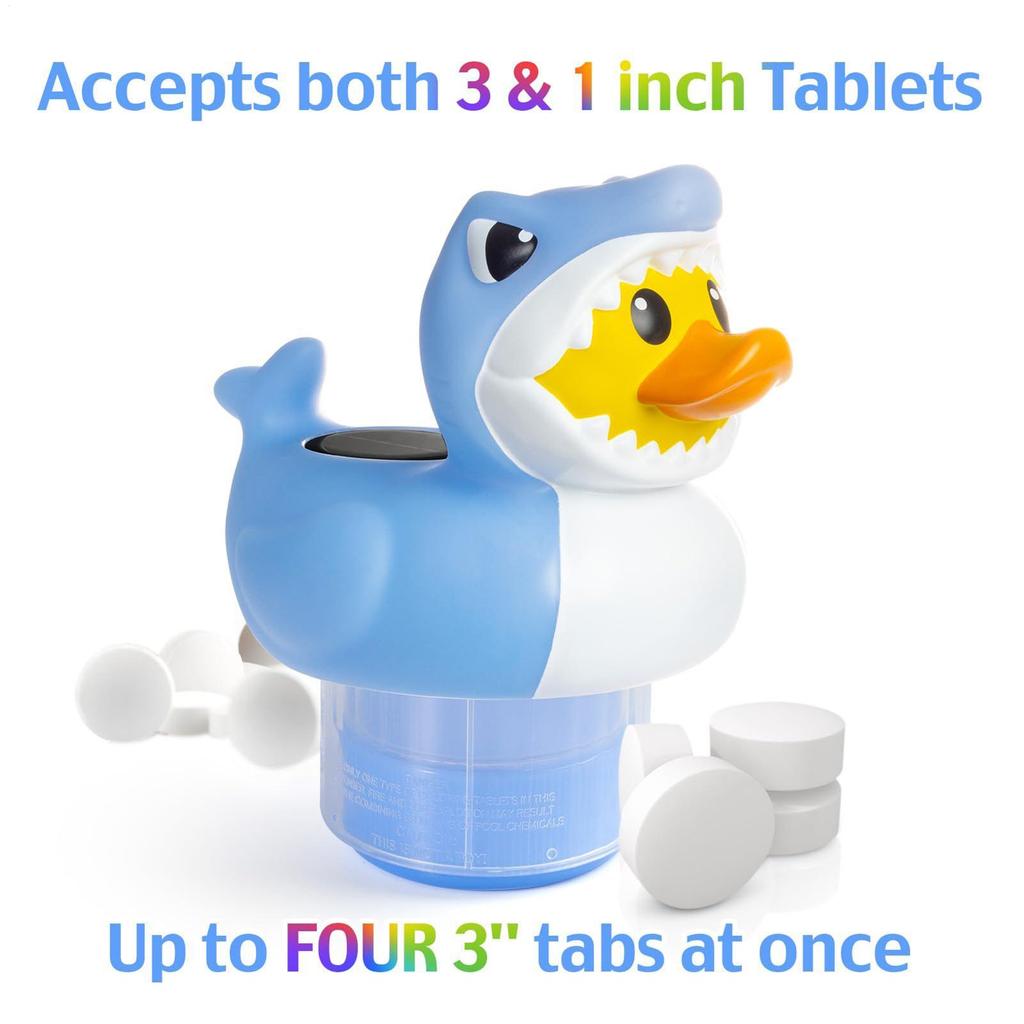 Chlor Schwimmer Smart Schwimmender Pool Chlor Spender Energiesparend Große Kapazität Chlorinator Filter Spender