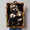 Mike Tyson Metallschilder Sport Poster Bilder Wanddeko Artikel Individuelles Blechschild für Wandkunst Dekoration für Zimmer