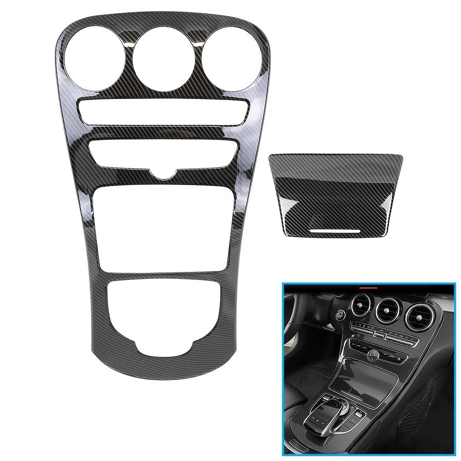 Car Fascias for C-Class GLC-Class 2014-2018 Center Console Gear Shift Panel Frame Cover Trim - Auto Interior Accessory