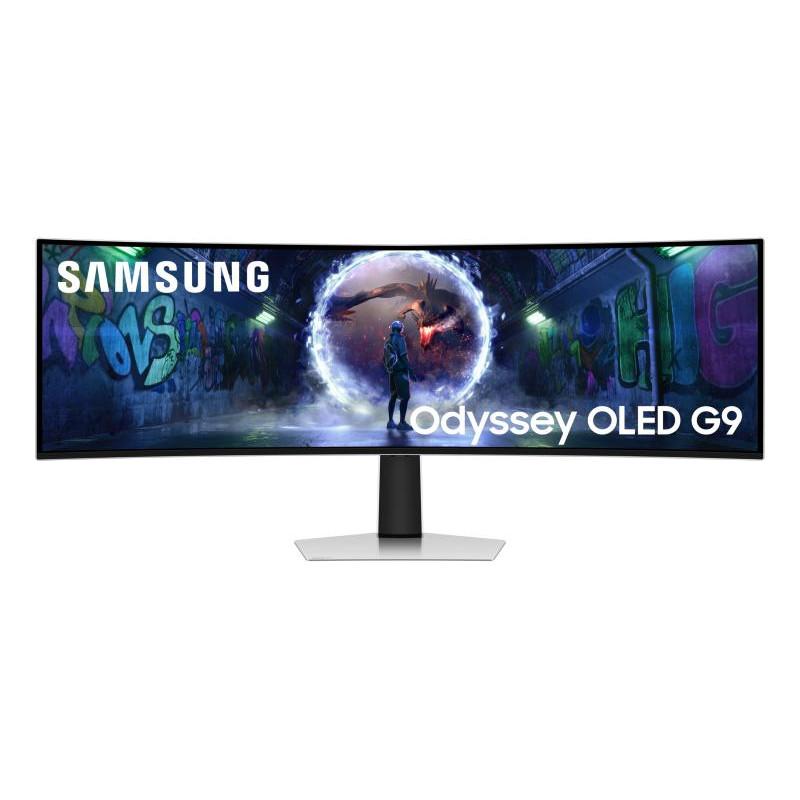 Samsung G93SD Gaming-Monitor 5120x1440 240Hz Silber silber