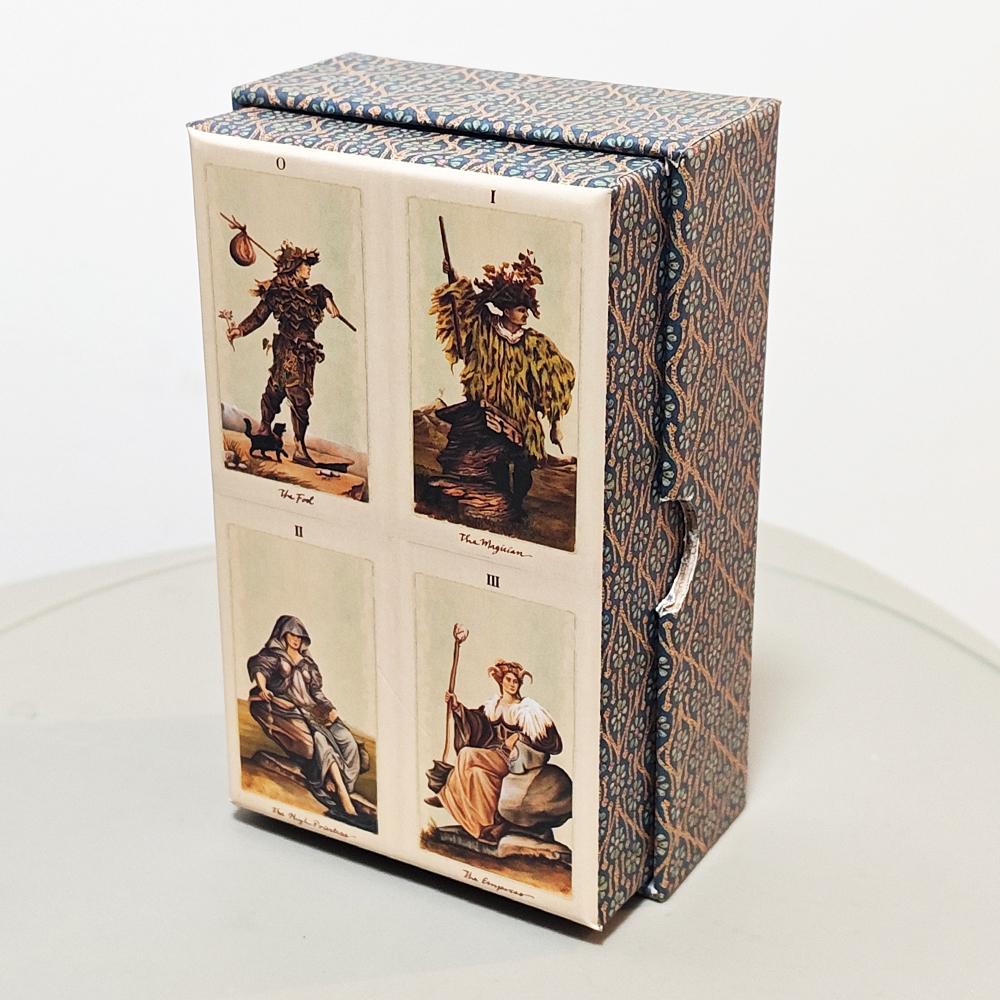 Pagan Otherworlds Tarot Deck 12*7cm in Stijve Doos – 84 Stuks Uniek Artistiek Ontwerp - Dubbel-reliëf Kaartpapier