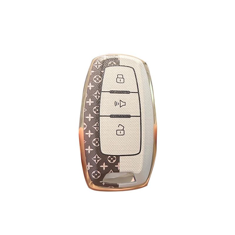 Key Cover Case for Great Wall Haval: H6 Coupe, H2S, H4, H7, H9 Big Dog, M6, F5, F7 Models