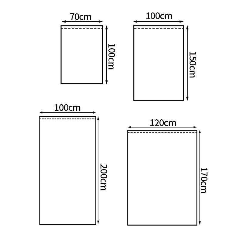 Solid Blackout Curtain with Grommets Kitchen Short Curtain Panels Bedroom Blackout Draperies UV Proof Privacy Protection Curtain