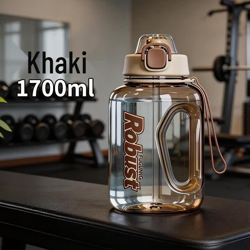 Fuguang 1700ml Insulated Sports Water Bottle with Straw