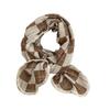Scarf atmosphere winter versatile diamond long student warm double-sided knitted scarf shawl