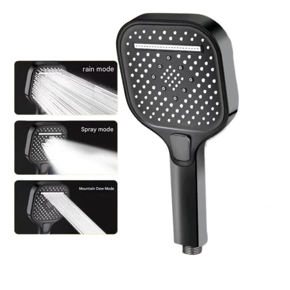 Large Panel Bathroom Accessories Large Flow Rainfall Shower Replacement Hand Shower Head  Universal