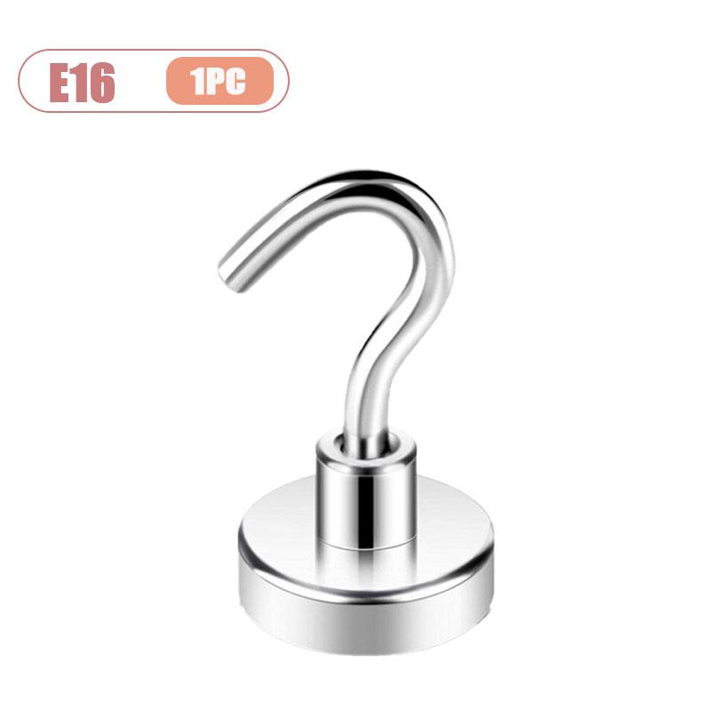 1-40PCS Magnetic Hook for Kitchen Fridge Storage No Drill Suction Cup Strong Magnet Organizer for Hanging Items