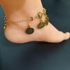 Unisex Bohemian Tassel Coin Charm Gypsy Beach Anklet & Retro Hand-Foot Chain