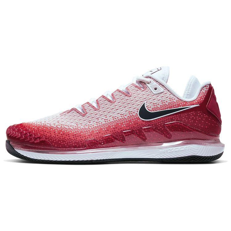 

Кроссовки унисекс Nike Court Air Zoom Vapor X Knit HC Crimson Gym Red Laser-Crimson White Gridiron AR0496-600