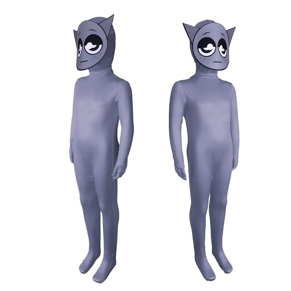 Cosplay Incredibox Sprunki Costume Costume Full Body Game Performance Jumpsuit