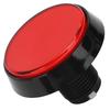 60mm Big Round Flat Button with LED Light 3‑Foot Switch for Crane Machine Game Console