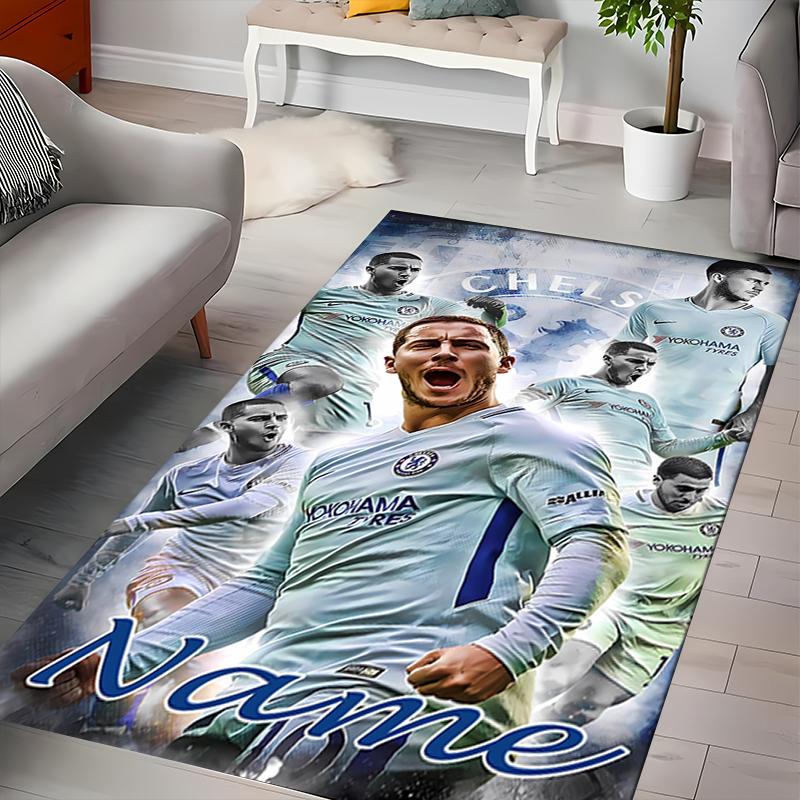 Custom Personalization Chelsea F.C Area Rug - Perfect For Kitchen, Bathroom,Laundry Room Decor Large Size Available,Gift All Seasons
