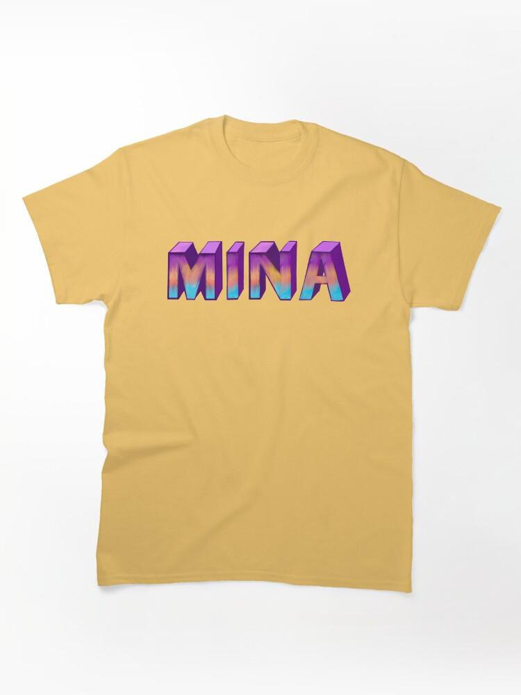 Mina the Hollower Top 10 best personalised gifts 2022 - Mina version2 - personalised,personalized custom name in ombre Classic Unisex T-Shirt