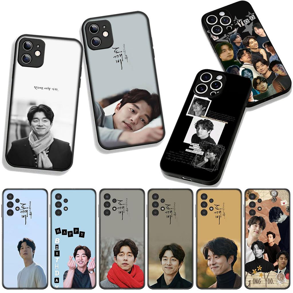 Phone Cover Poster Gong Yoo K POP Casing for Apple iPhone 16 15 14 Plus 13 12 Mini 17 Pro Max + ProMax 16E Air 15+ Case